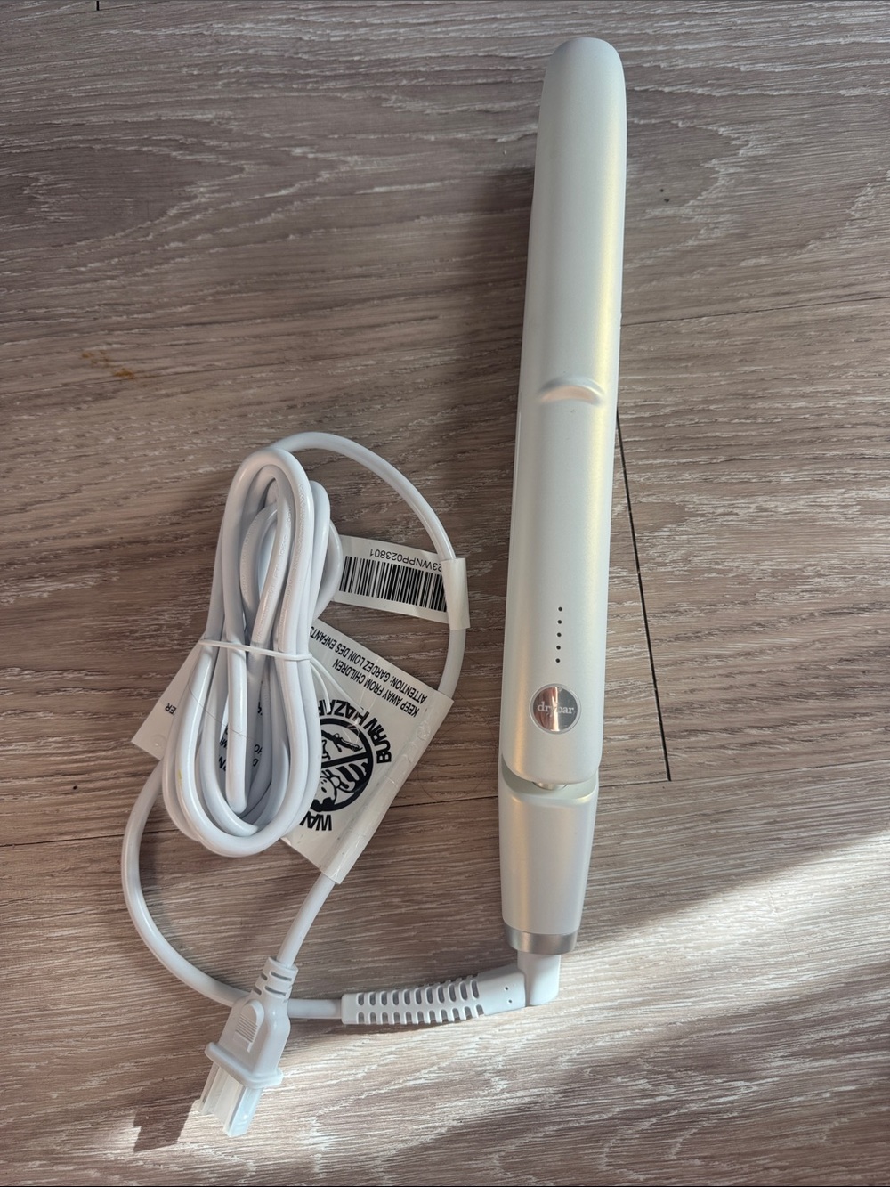Drybar White Mini Flat Iron with Cord